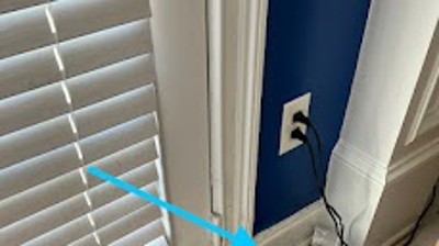 These are some of the informalities we look for during termite inspections. Photo